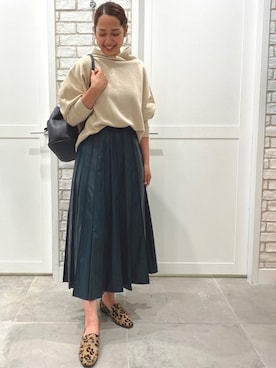 「TITE IN THE STORE（ティテ　インザ　ストア）のアイテム」を使った、chikochanさん（レディース・167cm）の秋コーディネート