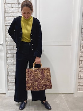 「TITE IN THE STORE（ティテ　インザ　ストア）のアイテム」を使った、chikochanさん（レディース・167cm）の秋コーディネート