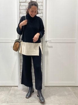 「TITE IN THE STORE（ティテ　インザ　ストア）のアイテム」を使った、chikochanさん（レディース・167cm）の秋コーディネート