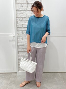 「TITE IN THE STORE（ティテ　インザ　ストア）のアイテム」を使った、chikochanさん（レディース・167cm）の春コーディネート