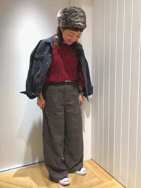 MIKUさん（レディース・150cm）の冬コーディネート