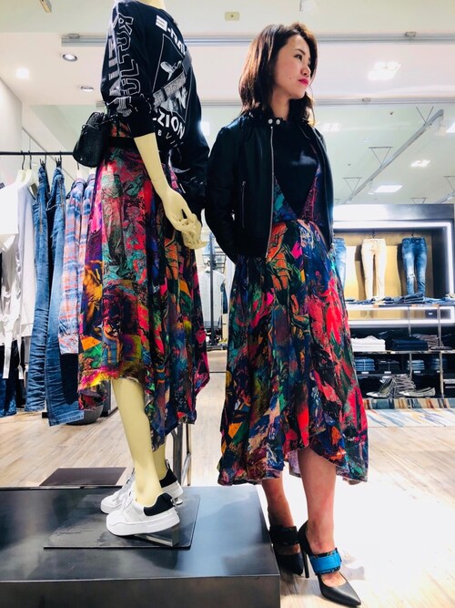 Diesel 岩田屋本店 Ladies Zoneさんのスニーカーを使ったコーディネート Zozotown