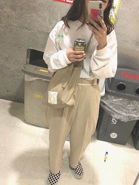 「Amijed」｜Mikuさん（レディース・154cm）の春コーディネート