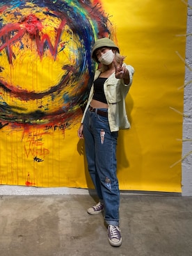 Mikuさん（レディース・154cm）の秋コーディネート