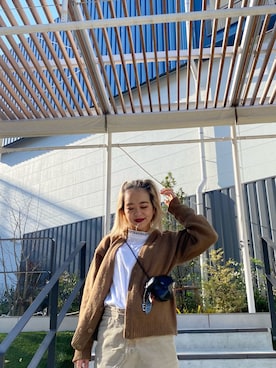 Mikuさん（レディース・158cm）の春コーディネート