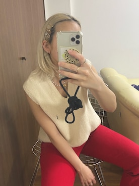「H&M（エイチ・アンド・エム）のアイテム（水着）」を使った、Mikuさん（レディース・158cm）の春コーディネート