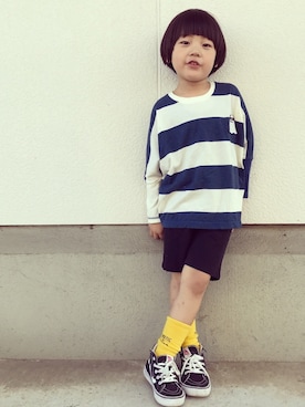 「bobo chose（ボボ チョース）のアイテム」を使った、eightmaaanさん（キッズ・110cm）の秋コーディネート