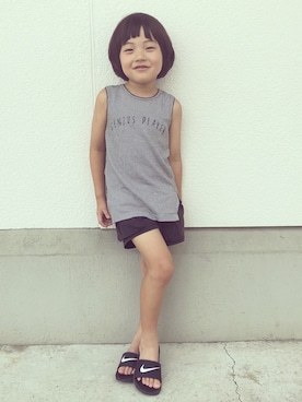 「こども ビームス（コドモビームス）のアイテム」を使った、eightmaaanさん（キッズ・110cm）の夏コーディネート