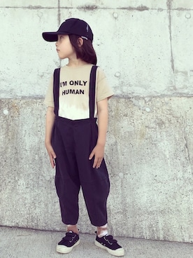 「こども ビームス（コドモビームス）のアイテム（パンツ）」を使った、eightmaaanさん（キッズ・125cm）の夏コーディネート