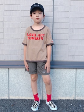 「6vocale」｜eightmaaanさん（キッズ・125cm）の夏コーディネート