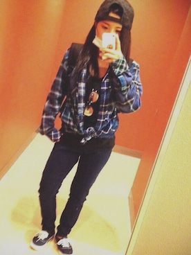 Yukiさん（レディース・146cm）の冬コーディネート