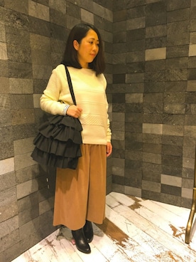 じゅんさん（レディース・150cm）の冬コーディネート