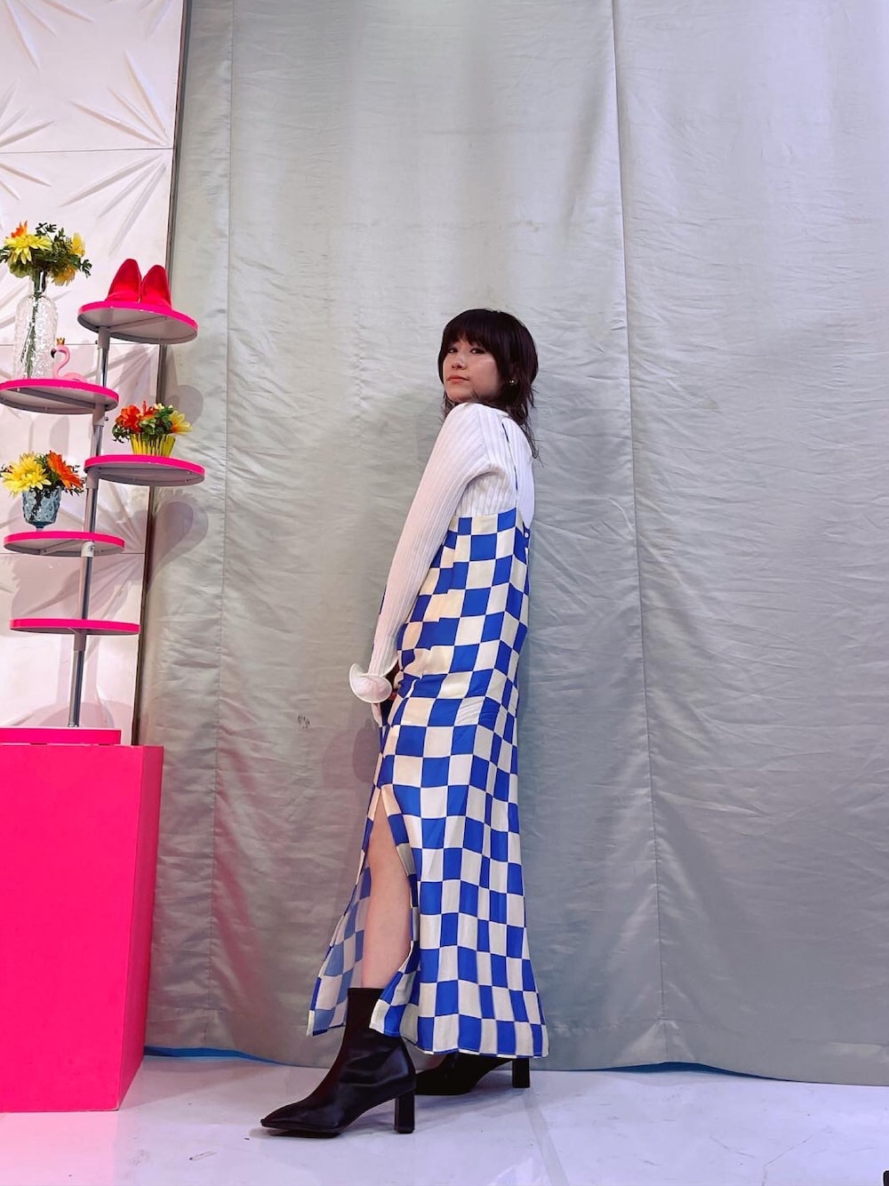 「ottod'Ame、lagunagem、身長150cmファッション」｜「ottod'Ameのアイテム（トップス、ホワイト系）」を使った、IMALUさん（レディース・150cm）の冬コーディネートの1枚目の写真