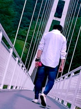 「REALIZE（リアライズ）のアイテム」を使った、たくやさん（メンズ・170cm）の夏コーディネート