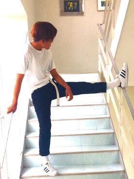 「REPIDO」｜ゆういちろうさん（メンズ・180cm）の夏コーディネート