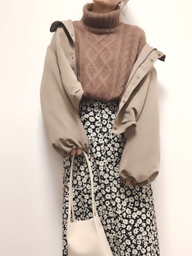 chiiiroさん（レディース・165cm）の冬コーディネート