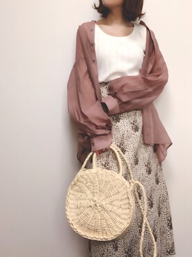 chiiiroさん（レディース・165cm）の夏コーディネート