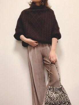 chiiiroさん(レディース・165cm)の冬コーディネート