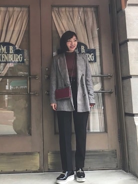 はるかさん（レディース・163cm）の秋コーディネート