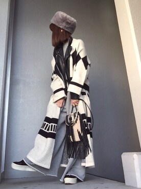 cheryさん（レディース・156cm）の冬コーディネート