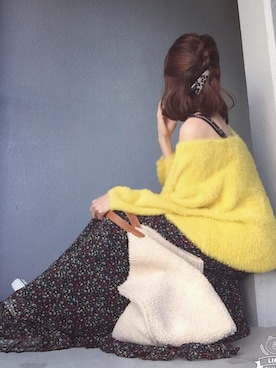 「LANI（ラニ）のアイテム」を使った、cheryさん（レディース・156cm）の冬コーディネート