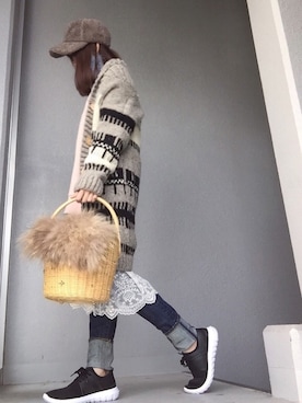 cheryさん（レディース・156cm）の冬コーディネート