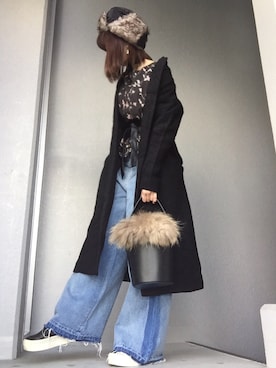 cheryさん（レディース・156cm）の冬コーディネート