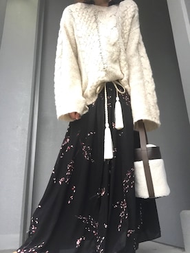 cheryさん（レディース・156cm）の冬コーディネート