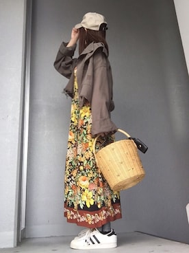 cheryさん（レディース・156cm）の春コーディネート