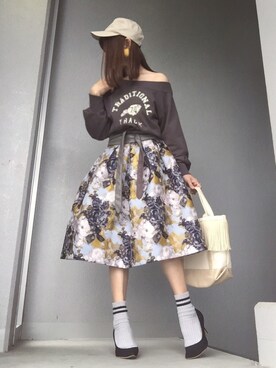 cheryさん（レディース・156cm）の春コーディネート