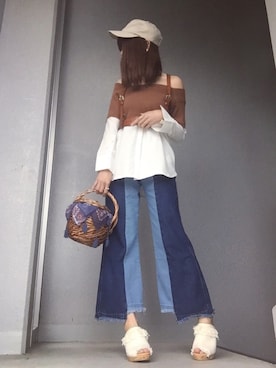 cheryさん（レディース・156cm）の春コーディネート