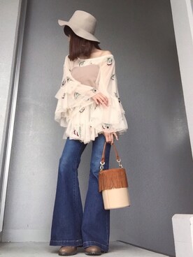 cheryさん（レディース・156cm）の春コーディネート