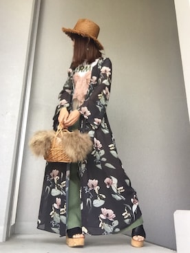 cheryさん（レディース・156cm）の春コーディネート