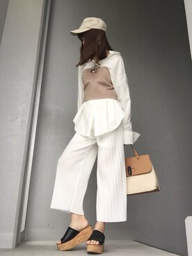 cheryさん（レディース・156cm）の春コーディネート
