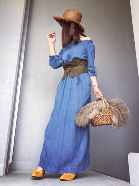 cheryさん（レディース・156cm）の春コーディネート