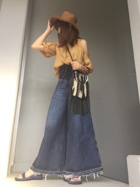 cheryさん（レディース・156cm）の夏コーディネート