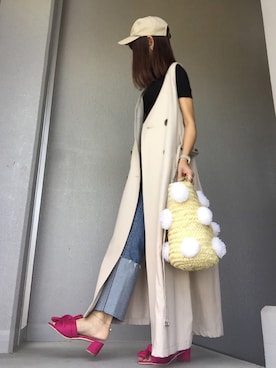 cheryさん（レディース・156cm）の夏コーディネート