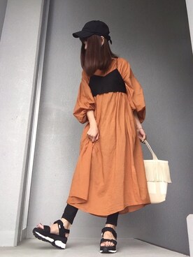 cheryさん（レディース・156cm）の夏コーディネート