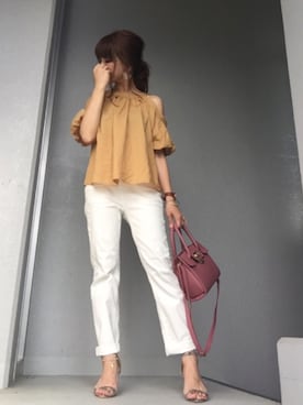 cheryさん（レディース・156cm）の夏コーディネート