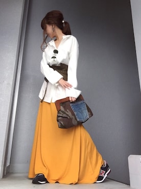 cheryさん（レディース・156cm）の秋コーディネート