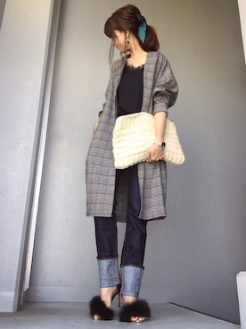 cheryさん（レディース・156cm）の秋コーディネート