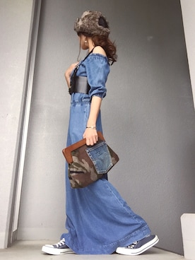 cheryさん（レディース・156cm）の秋コーディネート