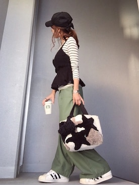 cheryさん（レディース・156cm）の秋コーディネート