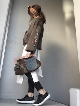 cheryさん（レディース・156cm）の冬コーディネート