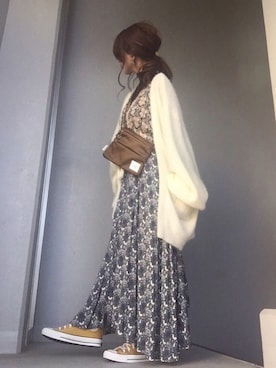 cheryさん（レディース・156cm）の冬コーディネート