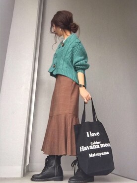 cheryさん（レディース・156cm）の秋コーディネート