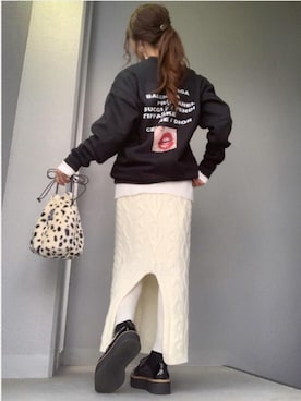 cheryさん（レディース・156cm）の冬コーディネート