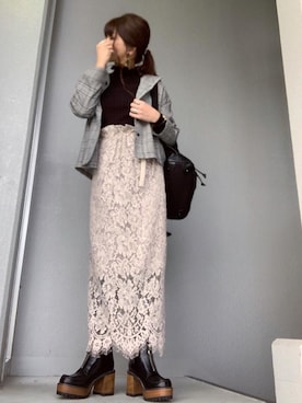 cheryさん（レディース・156cm）の冬コーディネート