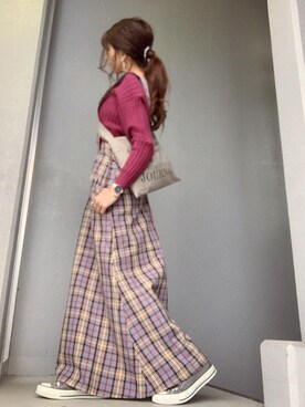 「ANEMONE（アネモネ）のアイテム（その他ヘアアクセサリー）」を使った、cheryさん（レディース・156cm）の冬コーディネート