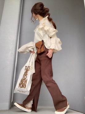 cheryさん（レディース・156cm）の春コーディネート